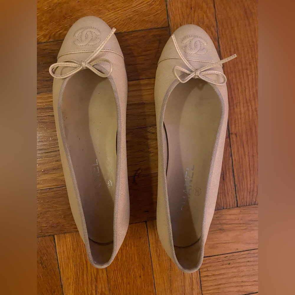 Chanel ballerinas size 38.5